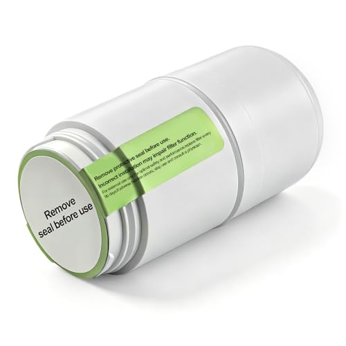 ASUCDEI replacement filter refill compatible with Filterbaby Skincare 2.0 faucet mount filter, 1-pack