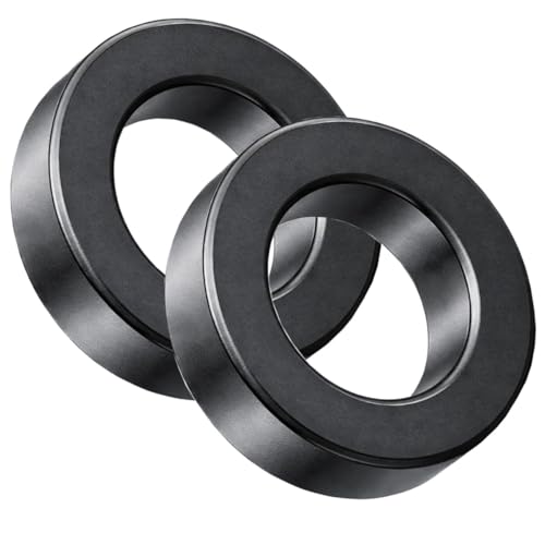2x FAIR-RITE FT240-43 Ferrite Core Toroid Ring with 35.6 mm Inner Diameter for Sheath Shaft Lock HF Choke EMC Cable Amateur Radio Mix 43 (HF) 2