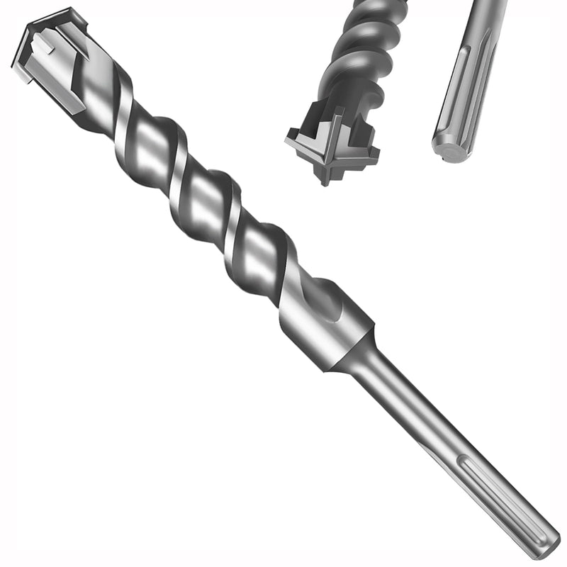 1-1/4" x 13" (340mm) SDS Max Concrete Drill Bit, 4-Cutter Cross-Head Heavy-Duty Masonry Bit with Extended Length Design for Deep Drilling, Upgraded Tempered for Stone & Brick 1-1/4" x 13" (340mm)
