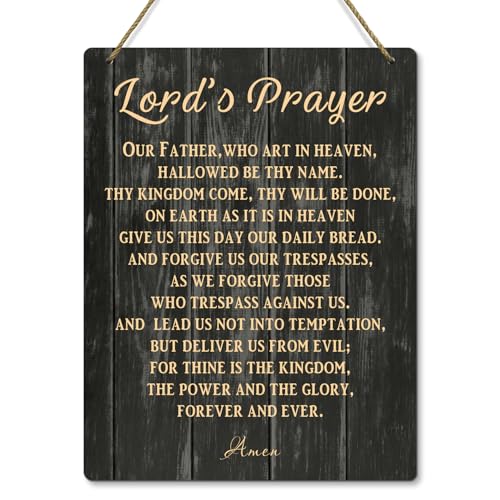 The Lord's Prayer Wall Decor, Our Father Prayer Wall Decor