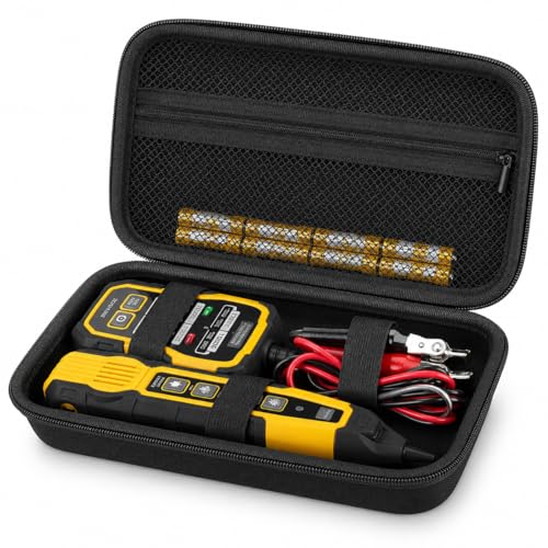 Case for Klein Tools VDV500-705/820/063 Wire Tracer Tone Generator,Bag Only Jet Black