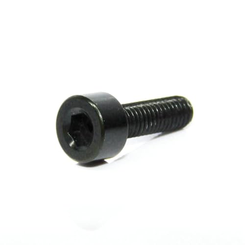 100Pcs M3X8 Black Color Aluminum 7075 Hexagonal Socket Head Screws, Used for racingcar,Drones,Ships,Model Helicopters etc(M3X8,Black,100) 100