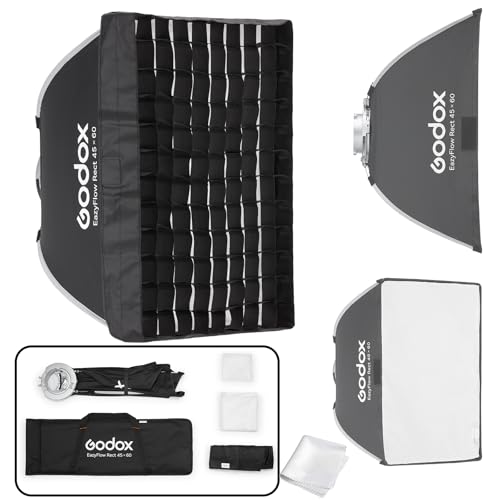 GODOX Softbox EazyFlow Rect 45 × 60cm Rectangular Softbox Rect 45*60