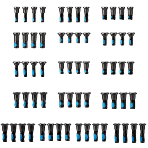 QYT red dot sight screw kit with 48-piece Torx T10 stainless steel mounting hardware assortment