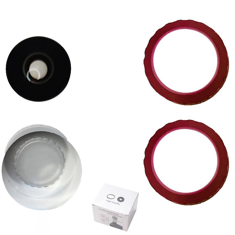 Koulele HD Optical Replacement Lens for Insta360 X4 Air, Wide Angle, Compatible with 360 X4 Air, Repair Part (Red1pic) Red1pic