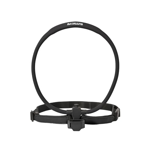 Adjustable Neck Mount for DJI Osmo Pocket 4/3, POV Vlog Neck Holder with Quick Release, Chest Harness Strap, Flexible Silicone Neck Mount for First-Person Video, Compatible with Pocket 4/3 (Black) Black