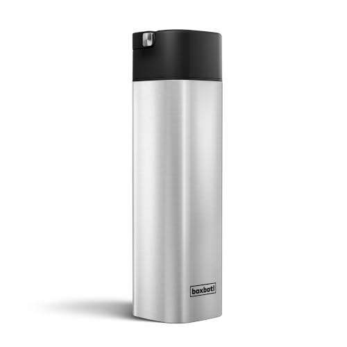 26oz Square Shaped Stainless Steel Tumbler | Built-in BoxStraw & Handle | Leak-Proof, Double Wall Insulated & Durable