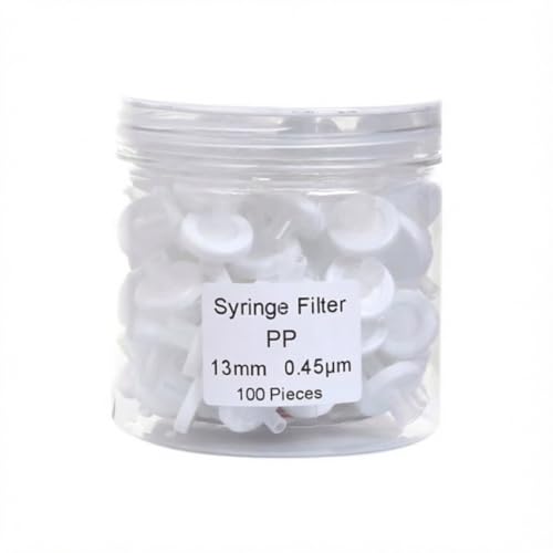 100Pcs OD 13MM,0.45um,PP Syringe Filter,Made By Polypropylene,100Pieces/Lot
