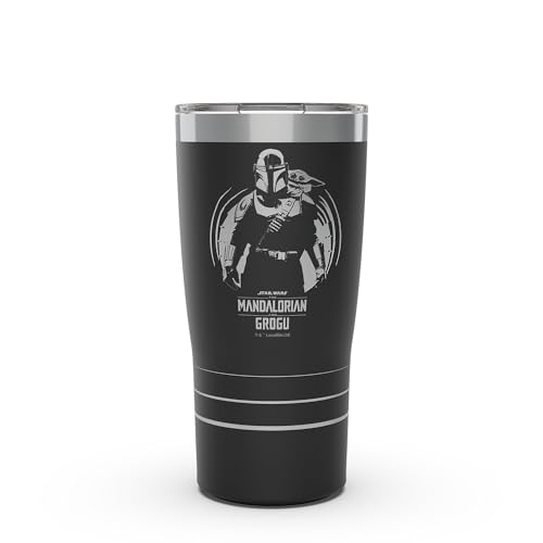 Tervis 20oz Stainless Steel Tumbler | Star Wars™ - The Mandalorian & Grogu 20 Ounces The Mandalorian & Grogu Engraved