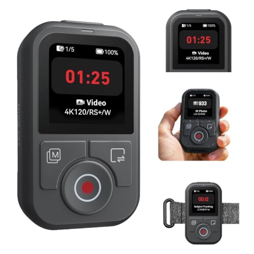 T13 Waterproof Bluetooth Remote for DJI Osmo Action 6/5 Pro/4/Osmo 360 Grey