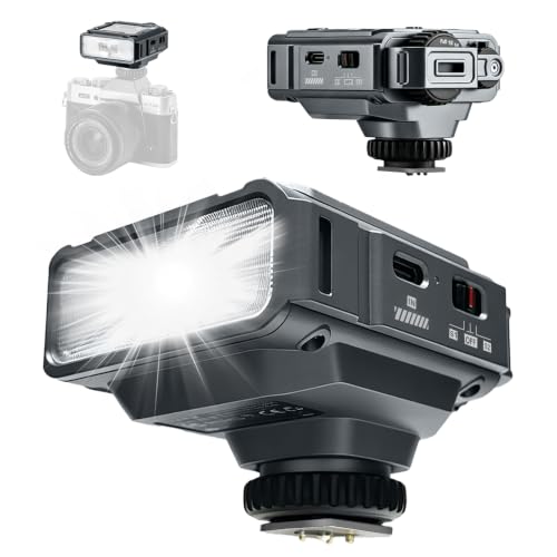VILTROX 26Ws TTL Mini Flash Speedlite for Sony, GN16 1800mAh, 1S Rapid Recycle On-Camera Flash Mini Speedlight, Spark Z3-S Flash Speedlight with Diffuser Z3 For Sony