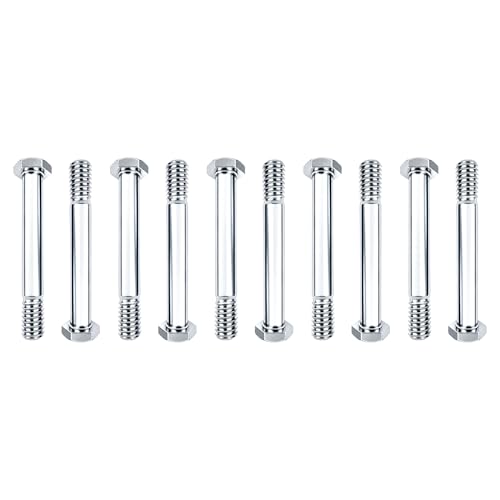 HKlanyue 100-piece caster wheel bolt kit, 5/16-18 x 2-inch bolts for trolley wheels