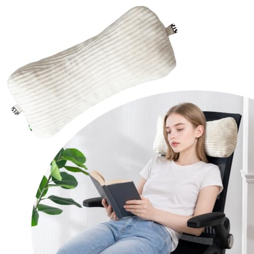 Neck Support Recliner Pillow for Recliner Chair, Soft Head Pillow for Couch Sofa for Pain Relieve (Beige) Beige Wedge