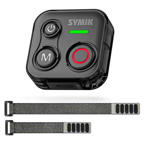 SYMIK Remote Control for Insta360, Bluetooth Remote for GoPro and DJI