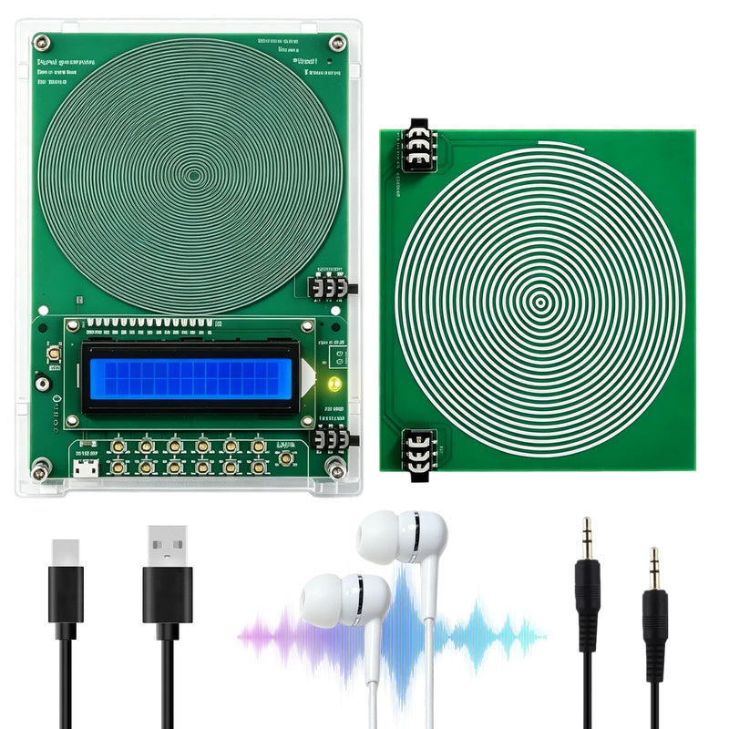 Frequency Generator 7.83 Hz with Display, 0.1 Hz to 99999 Hz Portable Wave Generator for Home and Office Adjustable Frequency Generators for Relaxation, Sleep and Concentration in Everyday Life