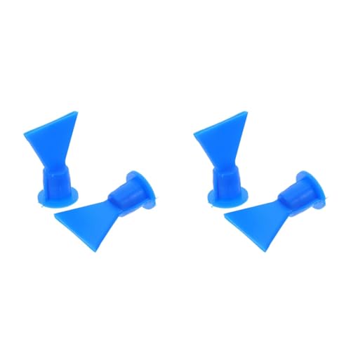 Ipetboom flat sealant applicator nozzle tips, plastic replacement caulking nozzles for doors and windows