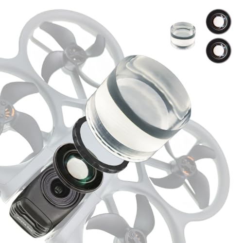 Morus 100% Camera Lens Replacement for DJI Avata 360 Drone, HD Clear Imaging Repair Lens with Disassembly Tool Kit, Perfect for Damaged Lens Replacement (2pics) 2pics