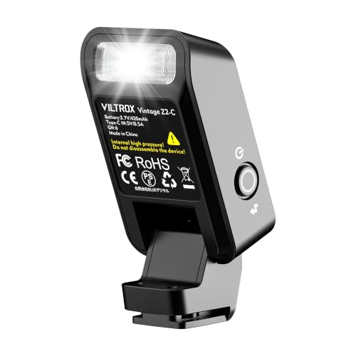 VILTROX Z2 Mini Foldable TTL Camera Flash for Canon