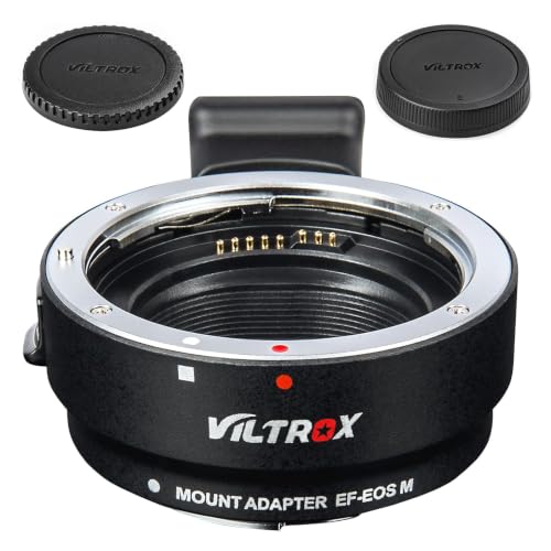 VILTROX EF-EOS M Lens Mount Adapter for Canon EF EF-S Lens to EOS M Cameras