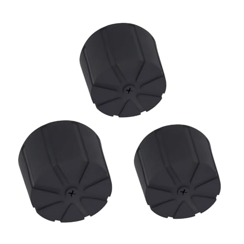 Universal Silicone Lens Cap for DSLR & Mirrorless Cameras, Waterproof & Dustproof Camera Lens Protector, Fits 60-120mm Lenses, Shockproof Lens Cover Compatible with Canon, Nikon, Sony, Sigma (3 PCS) 3 PCS
