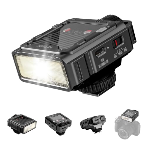 VILTROX Z3 TTL Flash for Nikon, GN16, 26W/s 1800mAh Mini Flash for Camera