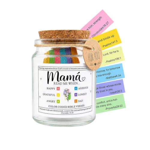 Mother's Day Bible verse jar, when you read it, the verse jar， Mother's Bible verse jar
