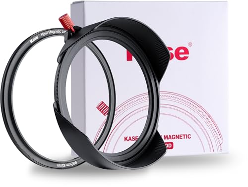 Kase Kowl Magnetic Metal Lens Hood for Revolution/Revolution Plus 82mm Filters (Hood + 82mm Adapter) Hood + 82mm Adapter