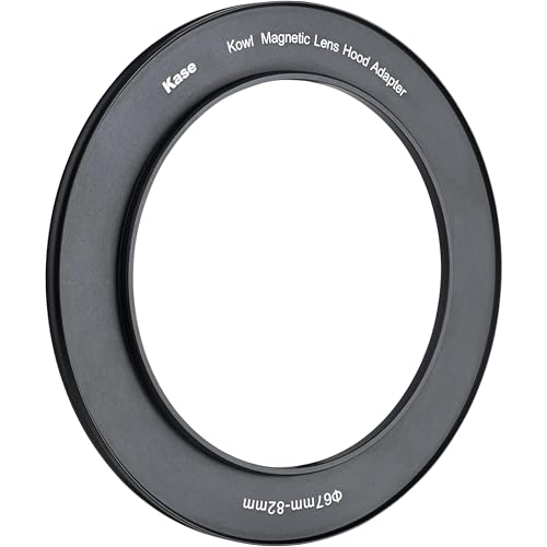 Kase Kowl Magnetic Metal Lens Hood for Revolution/Revolution Plus 82mm Filters (67mm Adapter) 67mm Adapter