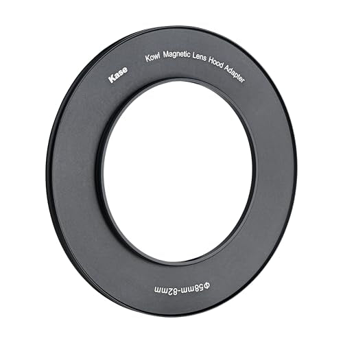 Kase Kowl Magnetic Metal Lens Hood for Revolution/Revolution Plus 82mm Filters (58mm Adapter) 58mm Adapter