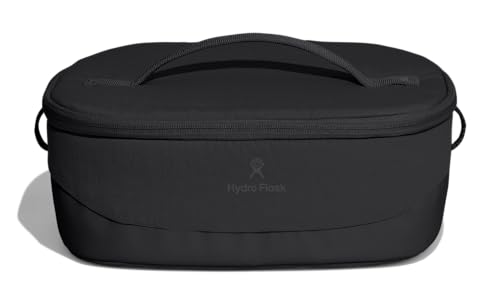 Hydro Flask Carryout Lunch Box - Insulated Lunch Box - Soft Cooler Travel Bag Black 6 L