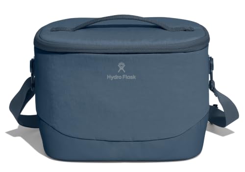 Hydro Flask Carryout Lunch Bag - Insulated Lunch Bag - Soft Travel Cooler Harbor Blue 8 L