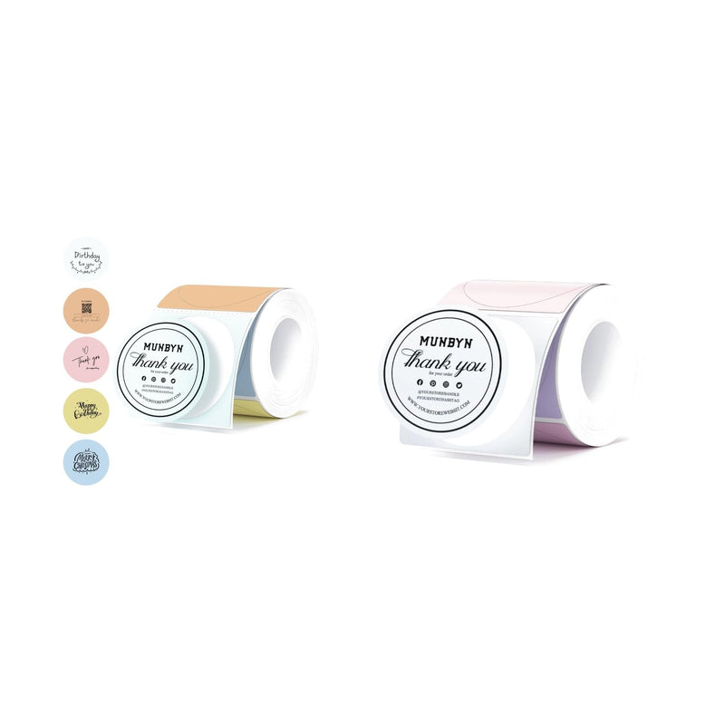 2 Inch Round Thermal Labels+2 Inch Round Thermal Labels