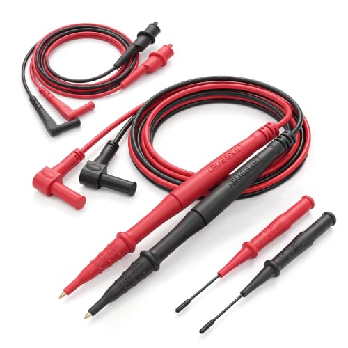 oiuebxe HVAC silicone test lead kit with test probes for Fieldpiece ATLK7 clamp meters