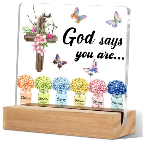 Christian Gifts for Women Birthday, Inspirational Gifts for Women Decor A True Friend