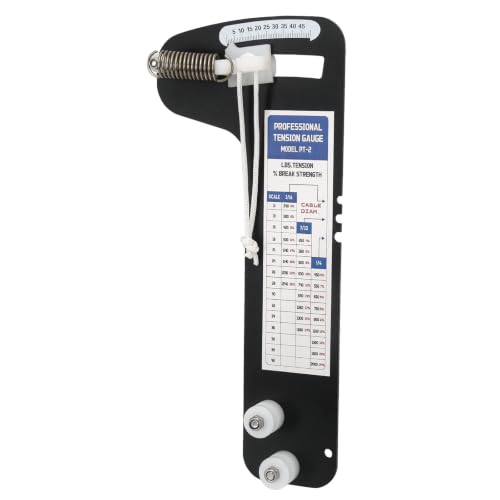 RYLNOK PT-2 sailboat rigging tension gauge for 3/16 and 7/32 inch cable diameters