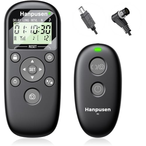 Rechargeable Wireless Timer Camera Remote Shutter Release for Nikon