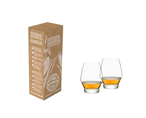 Riedel All American Bourbon Glass, Spirits Glass, Crystal Glass, Dishwasher Safe - 2416/73 1 Count