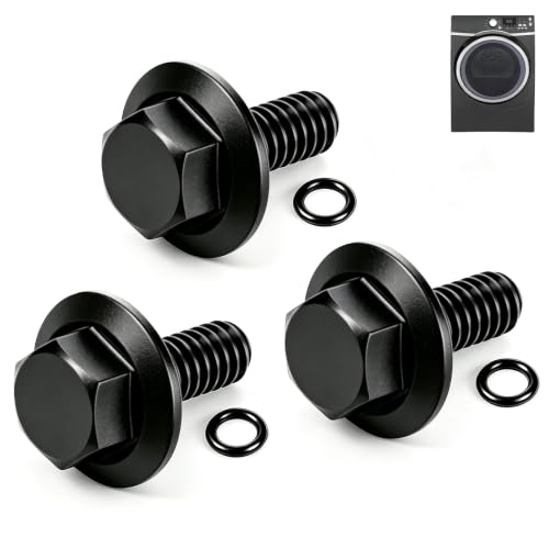 Stelrwan 3-pack WH02X24374 machine screws for GE washing machines, bolt replacement parts