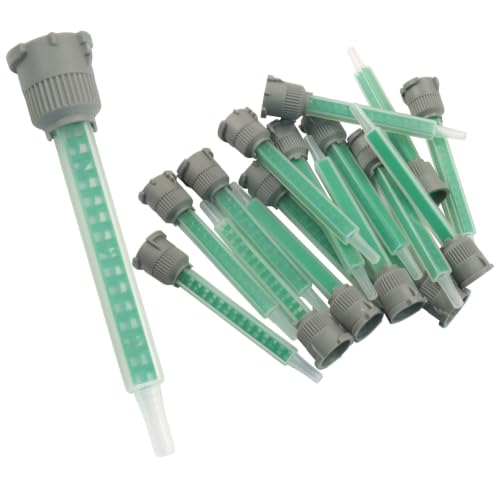 Zorveiio 40-piece static mixing nozzle tips for adhesive dispensers, 20 size