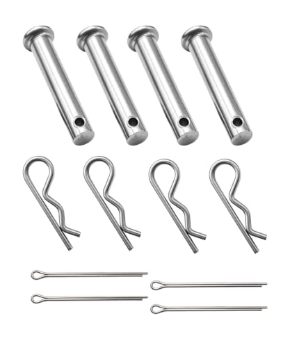 LALBLCLD 4-pack clevis pin and clip kit, 532132673 and 532003146 replacement pins hardware set