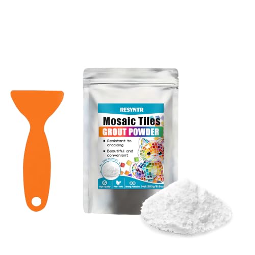 250g Mosaic Powder, Mosaic Grout, Mosaics Tools, Ideal for DIY 8.8oz