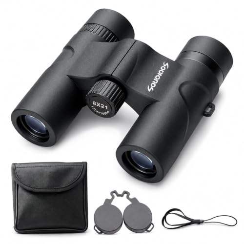 8x21 Compact Binoculars for Adults BAK4 Prism High Powered