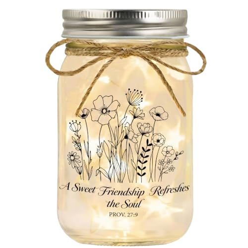 christian gifts for women, Mason Jar Night Lights Religious Gifts