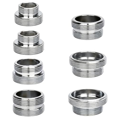 7-Piece Tap Adapter Set, Tap Adapter M16-M28 to M22 | Adapter Tap Garden Hose with Seals for Water Filter Kitchen Tap Sprayer
