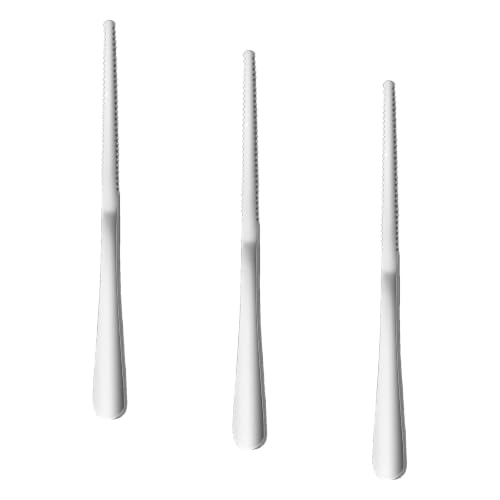 Hiware 4-piece Grapefruit Spoons and Grapefruit Knife, 18/8 Stainless Steel (Pack of 3) Grapefruit Spoon (Pack of 3)