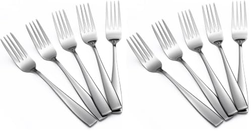 Eslite Staintess Steel Salad Forks Set,6.7-Inch,12-Piece (Pack of 2) 6.7-Inch (Pack of 2)