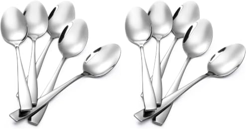 Eslite 12-Piece Stainless Steel Teaspoon,6.7-Inches (Pack of 2) 6.69"X0.2"X1.45" (Pack of 2)