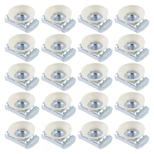 Bitray 3/8"-16 strut channel cone nut, Unistrut-compatible twirl nut hardware for DIY projects