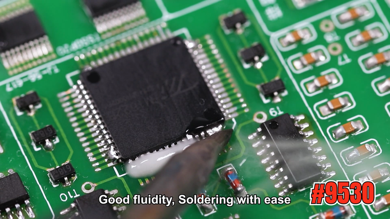 Soldering Paste Flux, 30 ml Lead-Free Syringe Solder Flux Paste, No Clean Rosin Soldering Flux for SMD BGA LED PCB Electronics Soldering (1.62oz/46g)