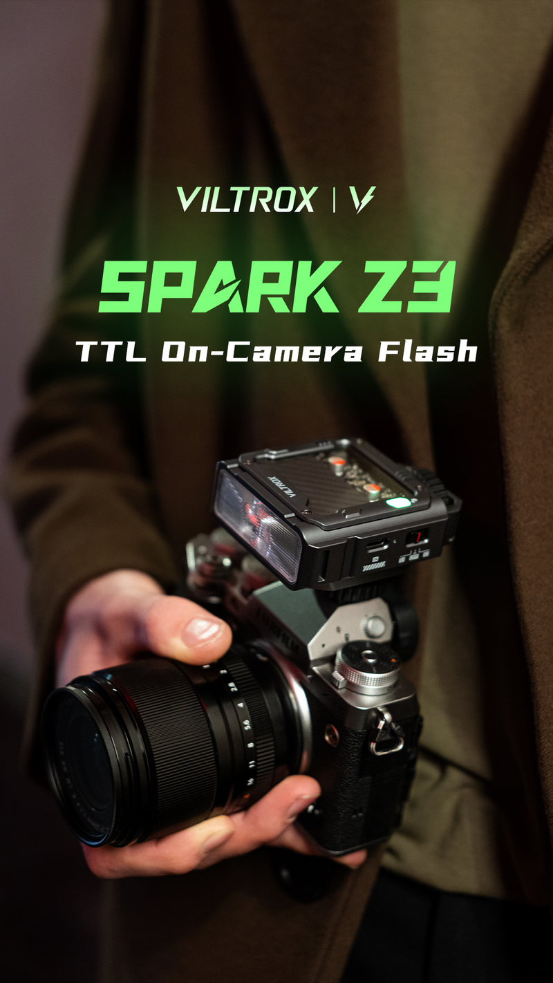 VILTROX Spark Z3 TTL On-Camera Flash for Nikon, GN16 Mini Camera Flash Speedlite with 26W Output, 7-Step Manual Flash Control, 1s Fast Recycle, 650 Full-Power Flashes, Softbox Included (Green) Green Z3 TTL Flash for Nikon